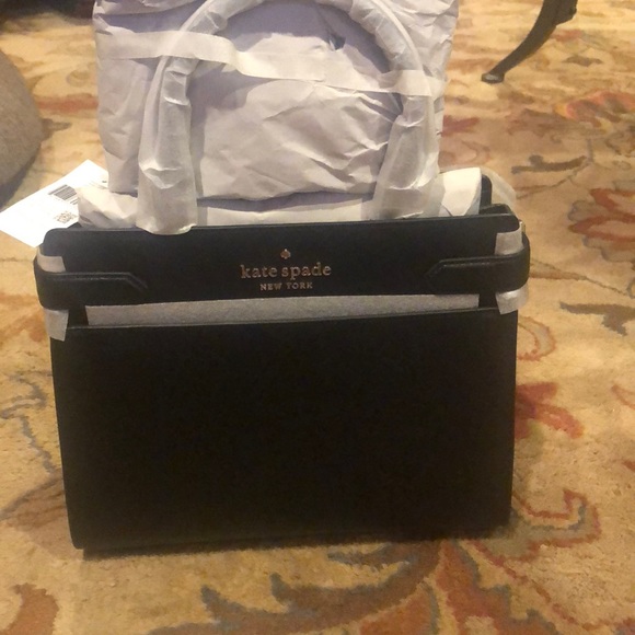 kate spade Handbags - NWT adorable ♠️ Kate Spade footed medium leather satchel